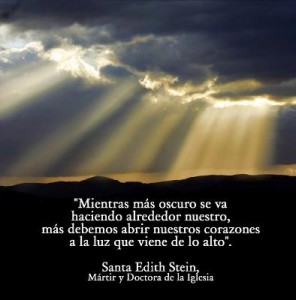 SANTA TERESA BENEDICTA DE LA CRUZ EDITH STEIN